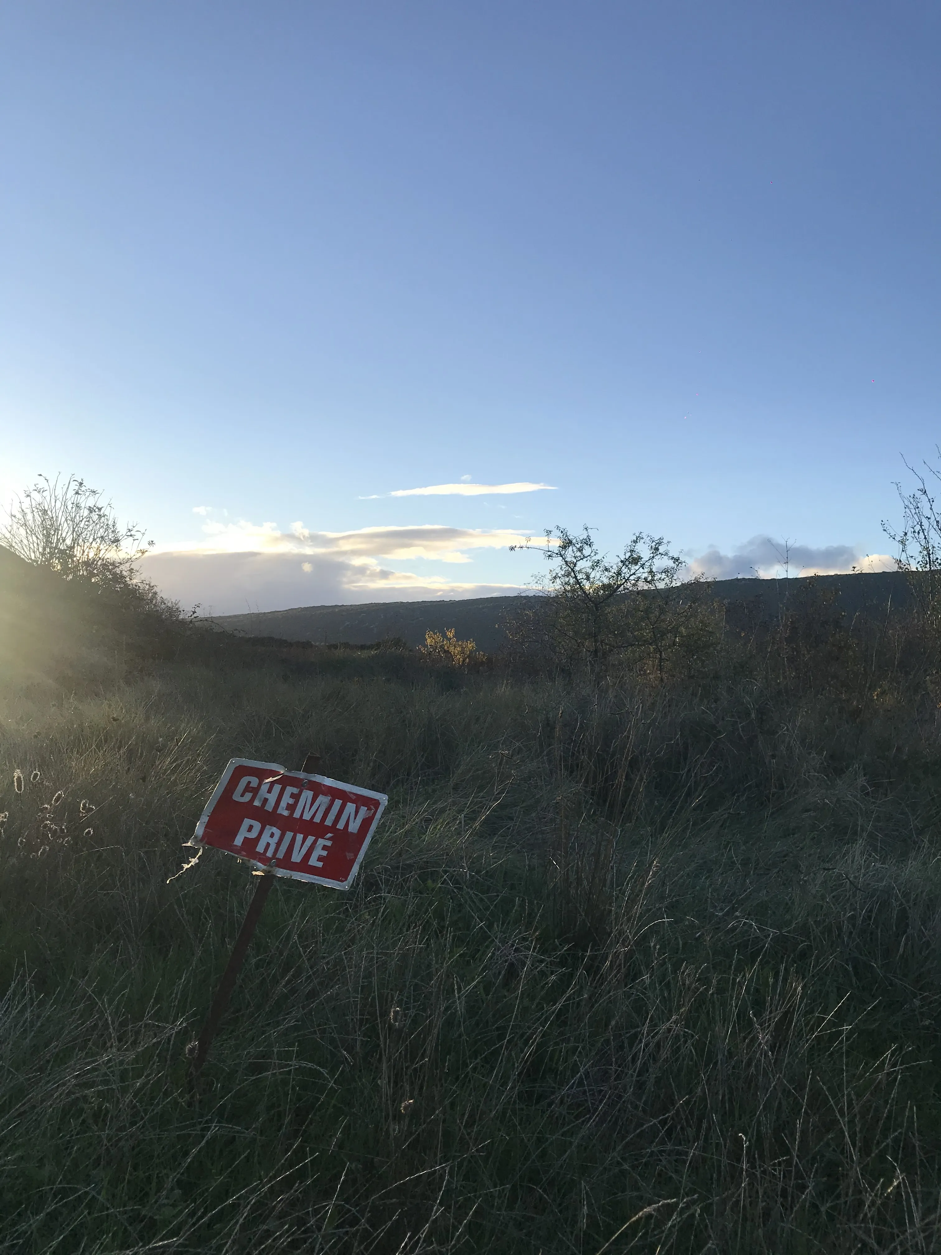 Chemin privé